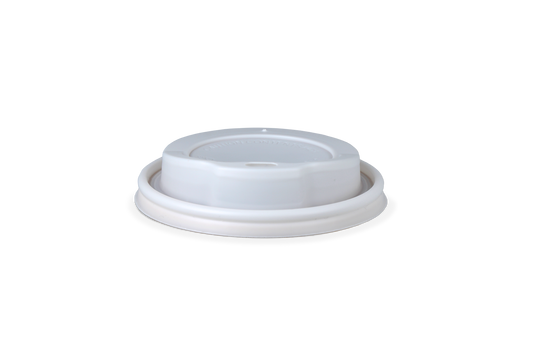 Witte koffiebeker deksels - 300/360/450cc Ø90 mm 