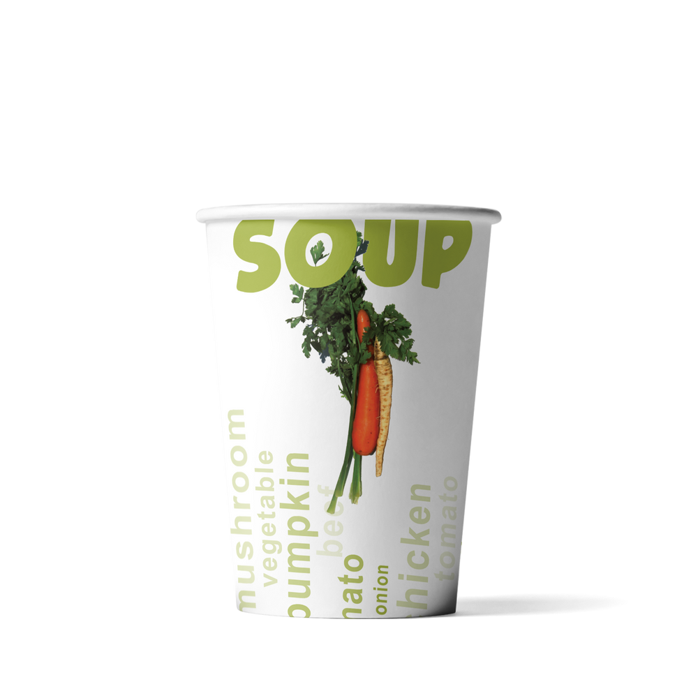 Kartonnen Soepbekers 360cc/12oz